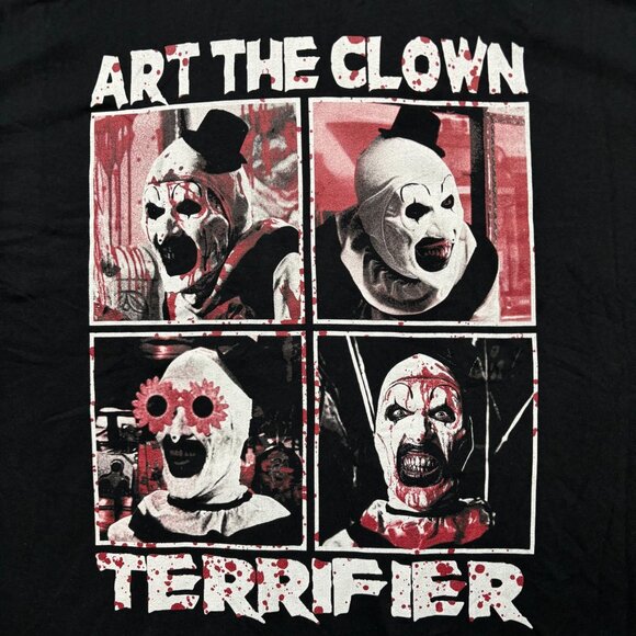 Terrifier Art the Clown Horror T-Shirt Size Extra Large - Picture 2 of 4